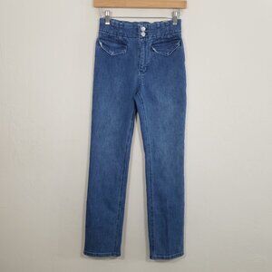 Maeve by Anthropologie High Rise Stretch Jeans Blue Size 26